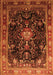 Persian Orange Traditional Rug, tr791org