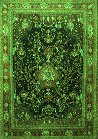 Persian Green Traditional Rug, tr791grn