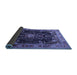 Sideview of Persian Blue Traditional Rug, tr791blu