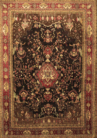 Persian Brown Traditional Rug, tr791brn