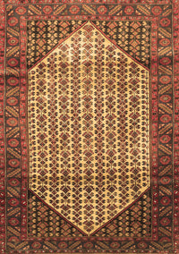 Persian Brown Traditional Rug, tr792brn