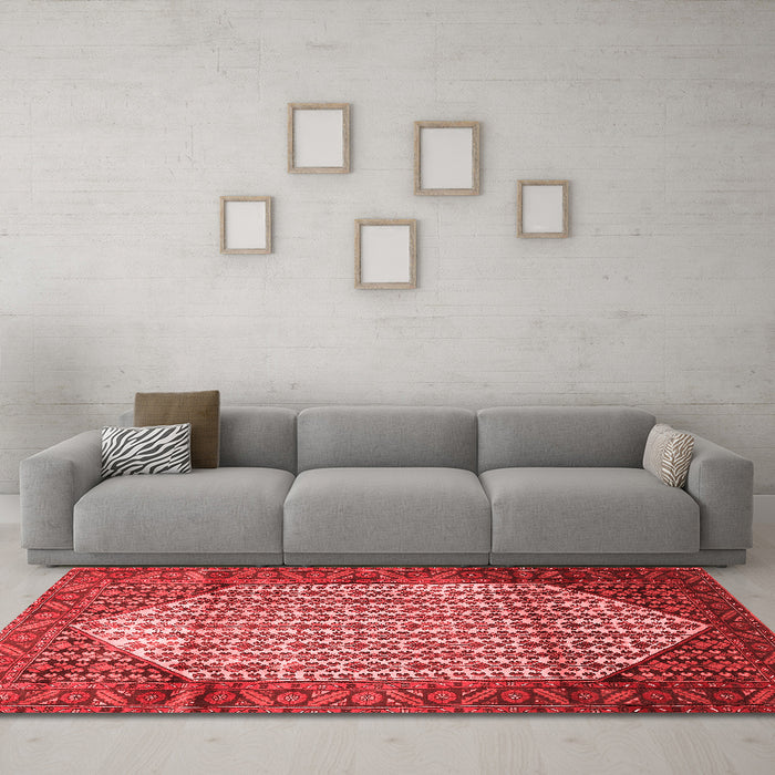 Traditional Red Washable Rugs