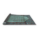 Sideview of Persian Light Blue Traditional Rug, tr792lblu