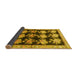 Sideview of Persian Yellow Traditional Rug, tr793yw