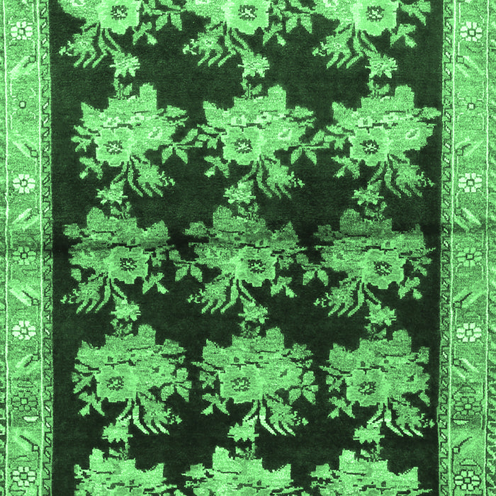 Persian Emerald Green Traditional Rug, tr793emgrn