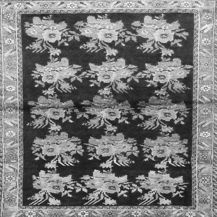 Serging Thickness of Persian Gray Traditional Rug, tr793gry