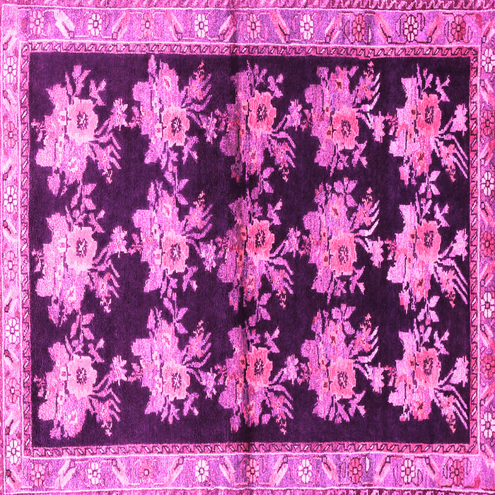 Square Persian Pink Traditional Rug, tr793pnk