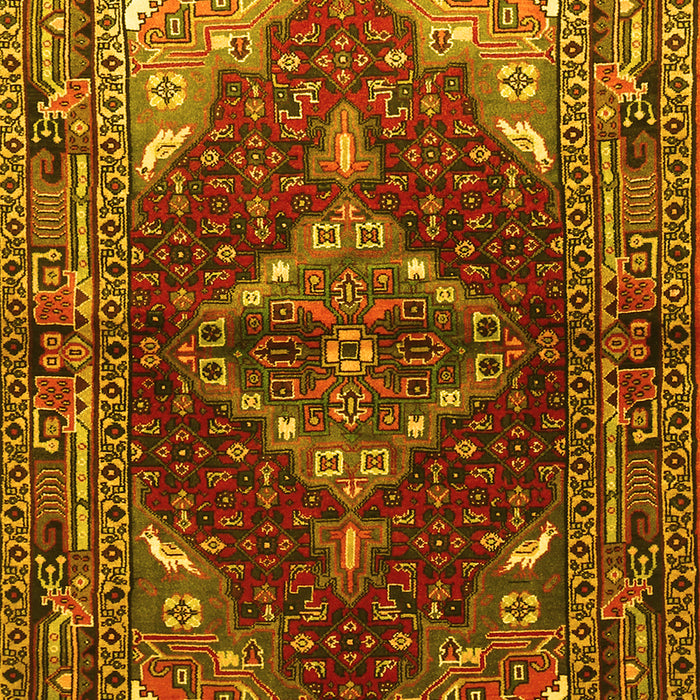 Persian Yellow Traditional Rug, tr794yw