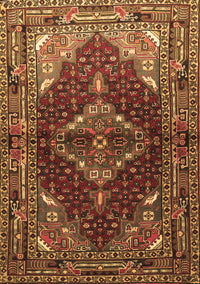 Persian Brown Traditional Rug, tr794brn