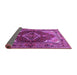 Sideview of Persian Purple Traditional Rug, tr794pur