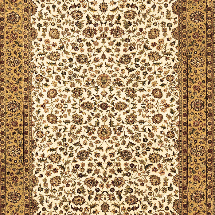 Machine Washable Persian Brown Traditional Rug, wshtr795brn