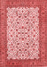 Persian Red Traditional Area Rugs