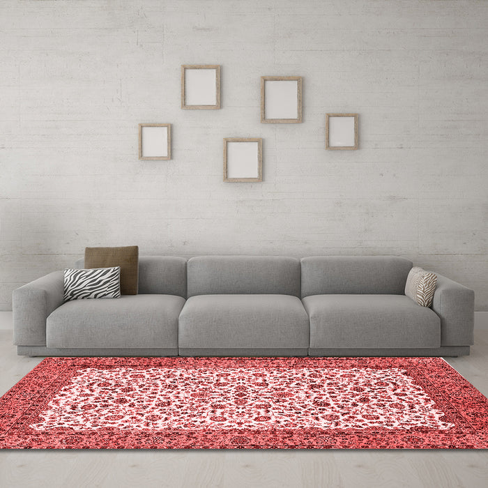 Traditional Red Washable Rugs