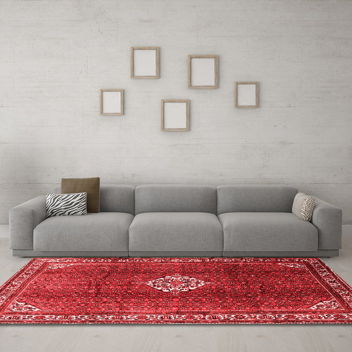 Traditional Red Washable Rugs