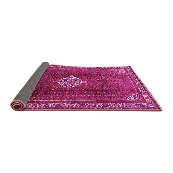 Sideview of Persian Pink Traditional Rug, tr796pnk