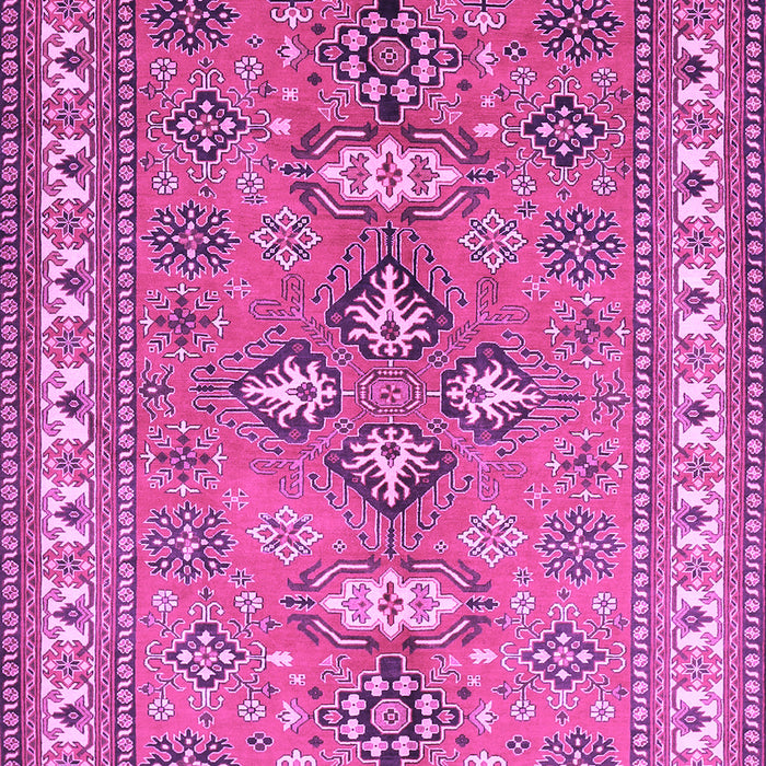 Machine Washable Persian Purple Traditional Area Rugs, wshtr797pur
