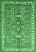 Persian Emerald Green Traditional Rug, tr797emgrn