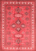 Persian Red Traditional Area Rugs