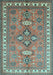 Persian Light Blue Traditional Rug, tr797lblu