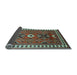 Sideview of Geometric Light Blue Traditional Rug, tr798lblu