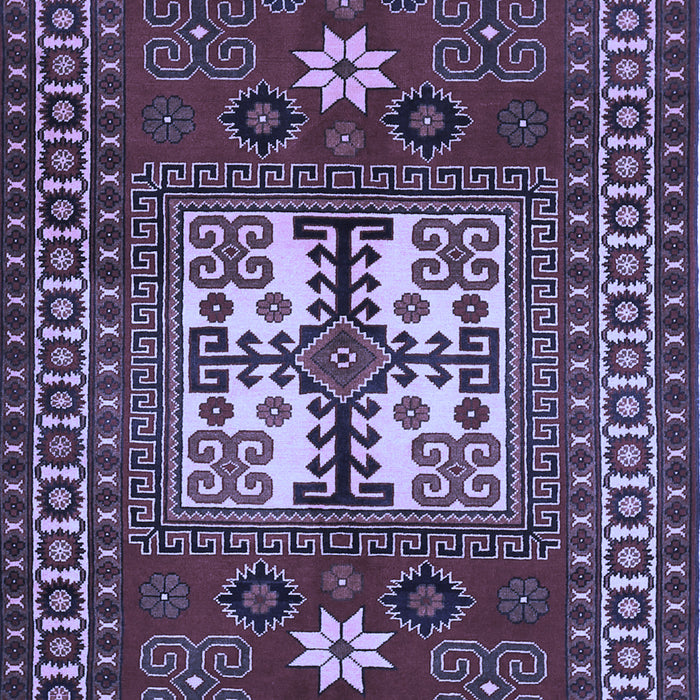 Geometric Blue Traditional Rug, tr799blu