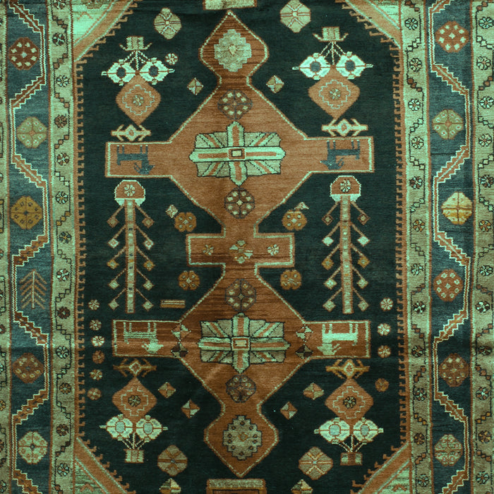 Persian Turquoise Traditional Rug, tr79turq