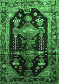 Persian Emerald Green Traditional Rug, tr79emgrn