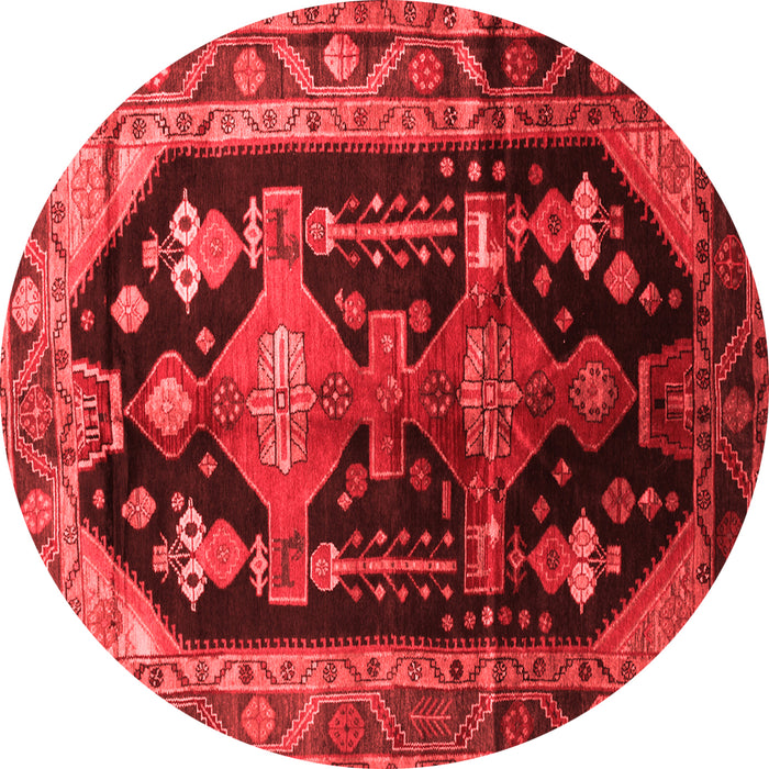Machine Washable Persian Red Traditional Rug, wshtr79red