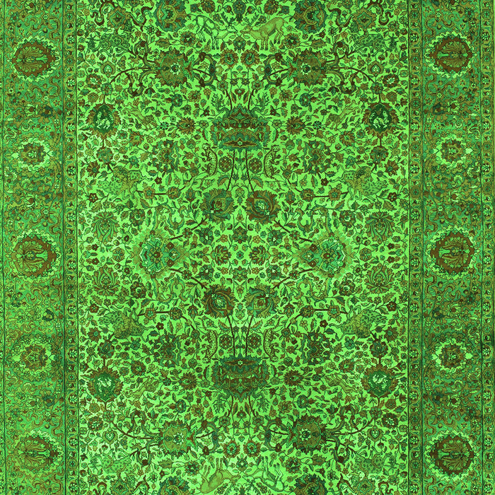 Persian Green Traditional Rug, tr7grn