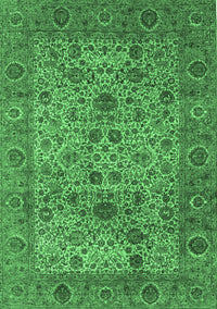 Persian Emerald Green Traditional Rug, tr7emgrn
