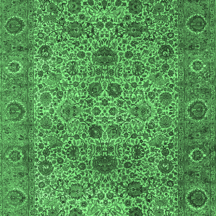 Persian Emerald Green Traditional Rug, tr7emgrn