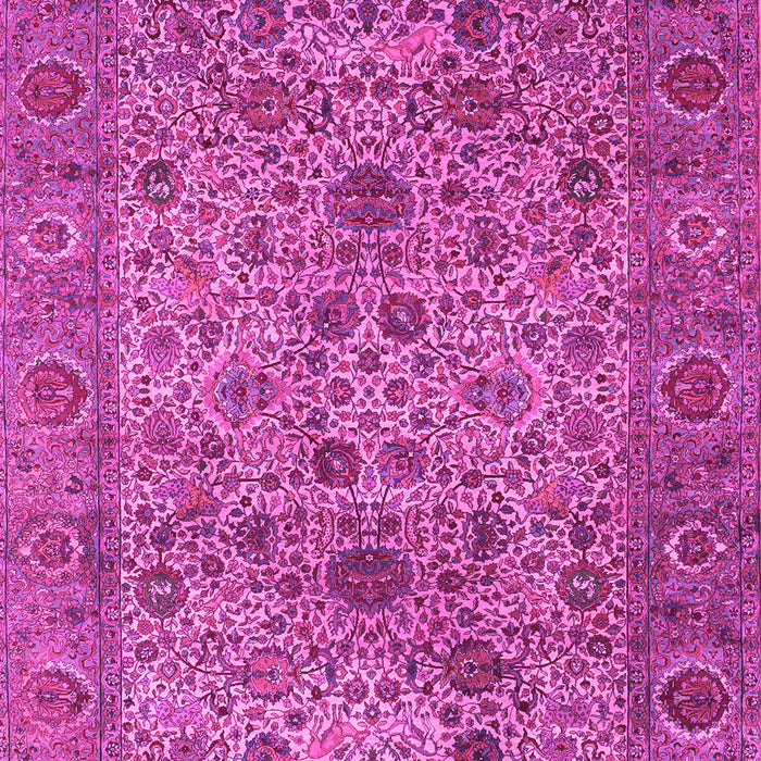 Machine Washable Persian Pink Traditional Rug, wshtr7pnk