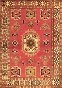 Geometric Brown Traditional Rug, tr800brn