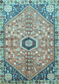 Persian Light Blue Traditional Rug, tr801lblu