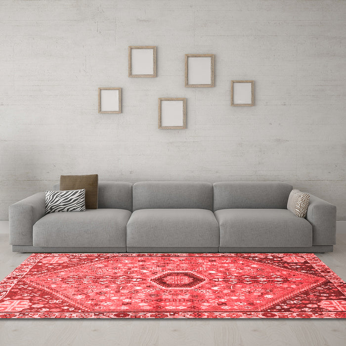 Traditional Red Washable Rugs