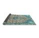 Sideview of Persian Light Blue Traditional Rug, tr801lblu