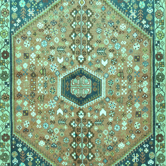 Persian Turquoise Traditional Rug, tr801turq