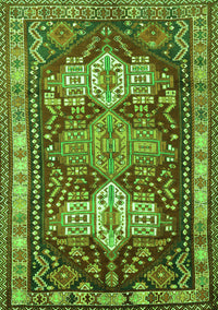 Persian Green Traditional Rug, tr802grn