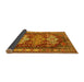 Sideview of Persian Yellow Traditional Rug, tr802yw