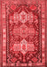 Persian Red Traditional Area Rugs