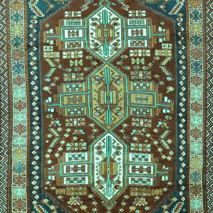 Persian Turquoise Traditional Rug, tr802turq