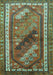 Persian Turquoise Traditional Rug, tr803turq