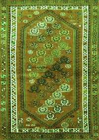 Persian Green Traditional Rug, tr803grn