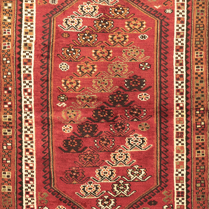 Machine Washable Persian Brown Traditional Rug, wshtr803brn