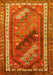 Persian Yellow Traditional Rug, tr803yw