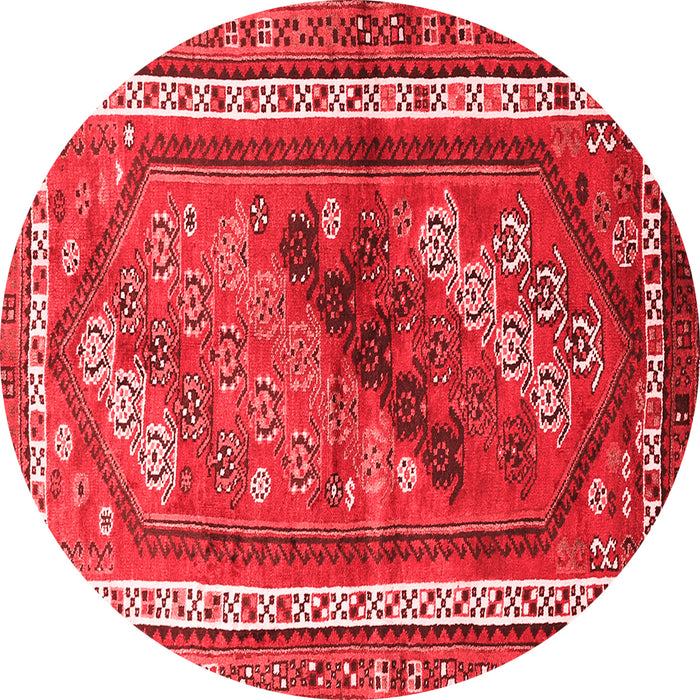 Machine Washable Persian Red Traditional Rug, wshtr803red