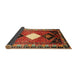 Sideview of Traditional Red Persian Rug, tr804