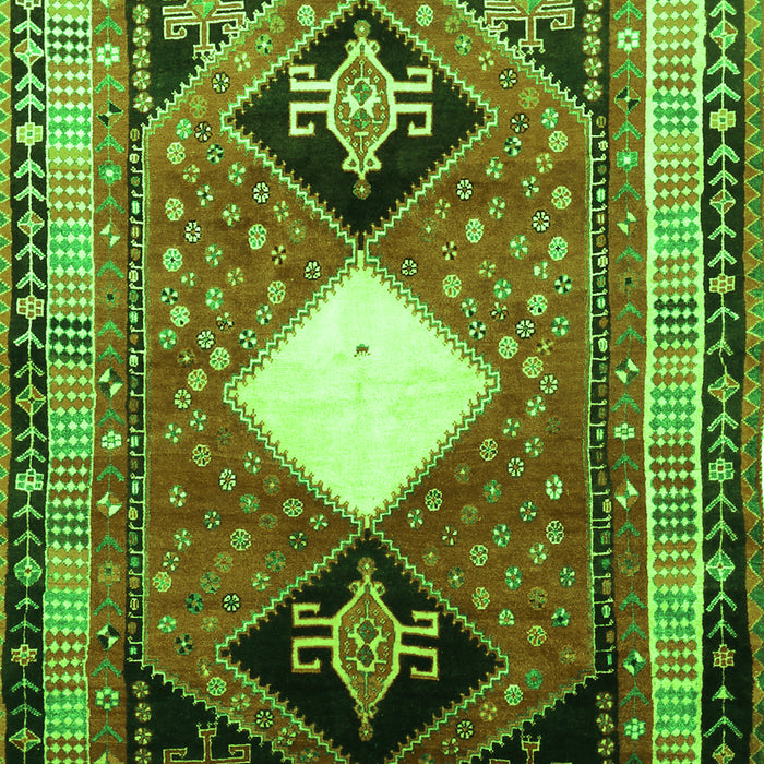 Persian Green Traditional Rug, tr804grn