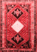 Persian Red Traditional Area Rugs
