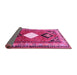 Sideview of Persian Pink Traditional Rug, tr804pnk
